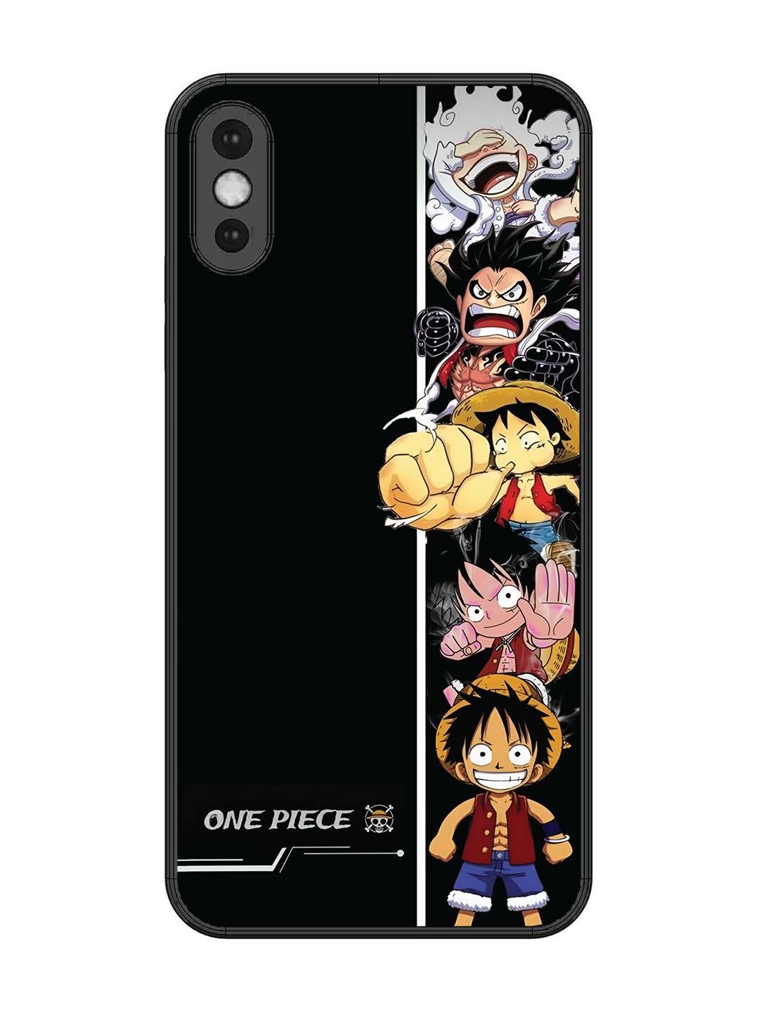 iPhone XS Max Luffy Evolution Gear 5 Anime Art