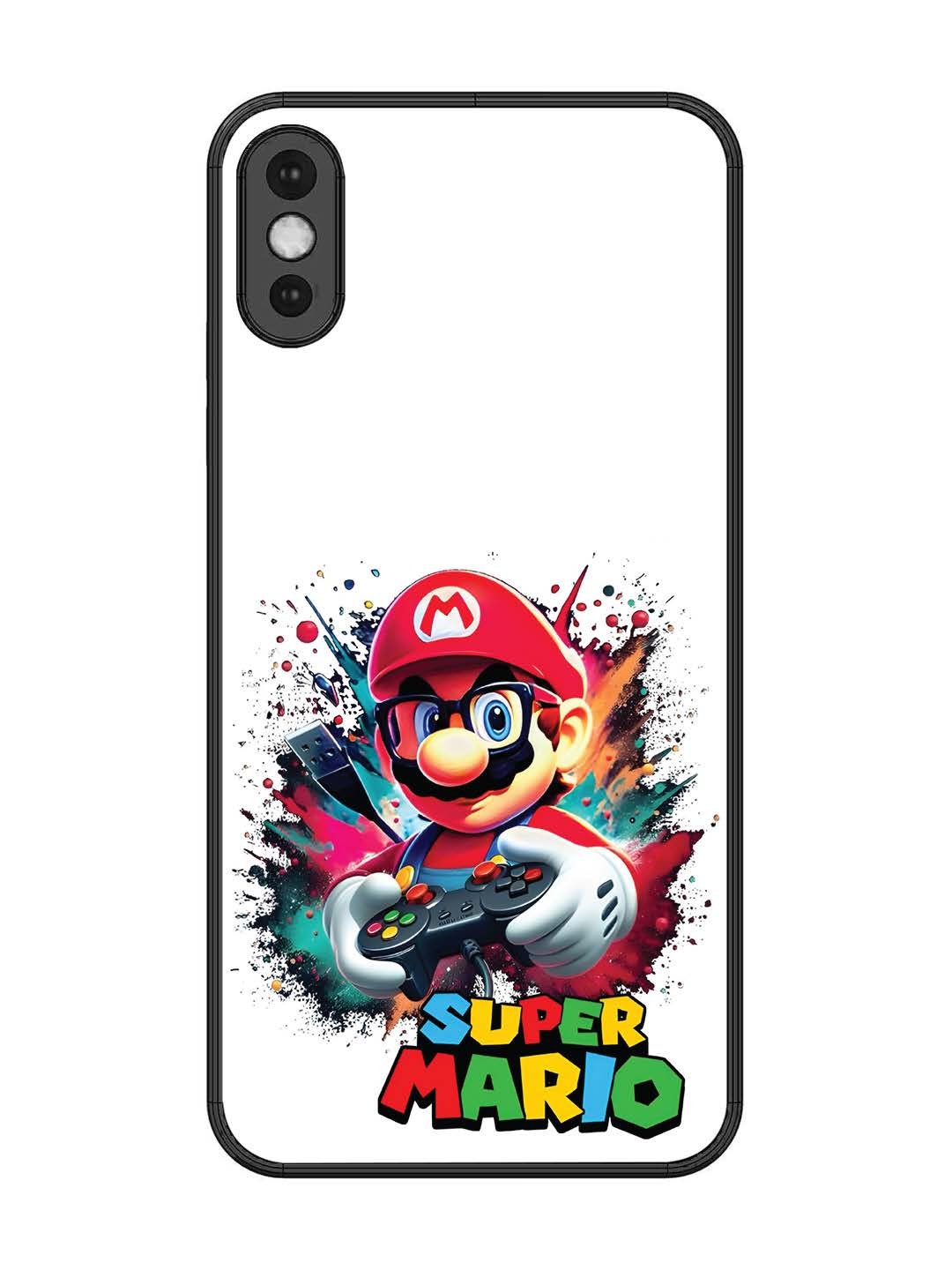 iPhone XS Max Modern Mario Pro Gamer Splash