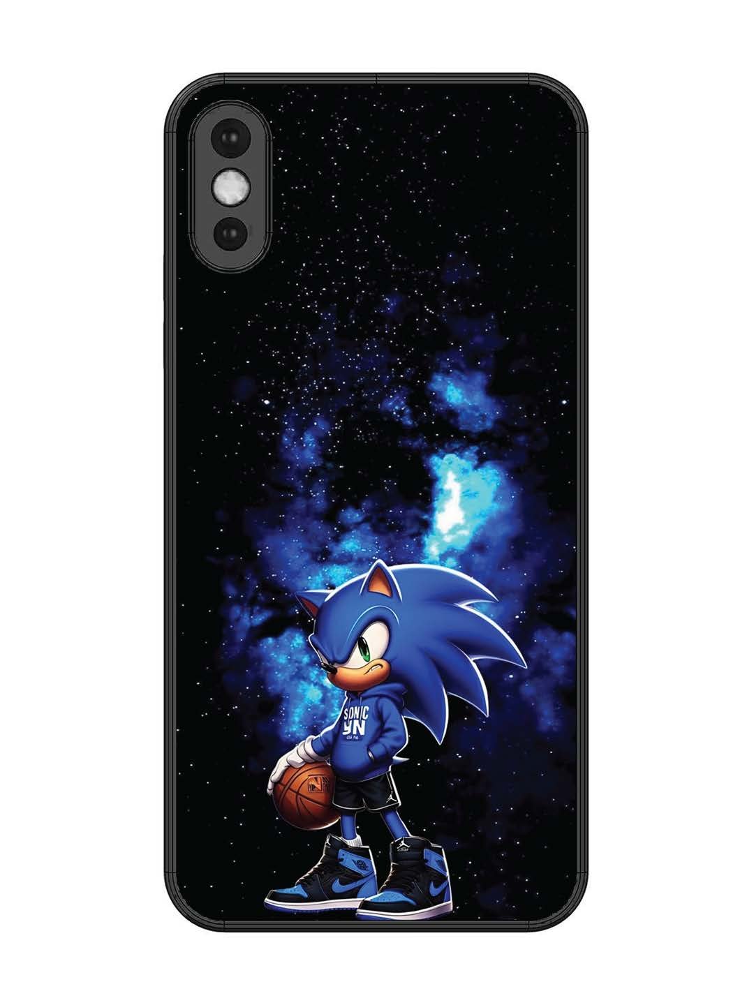 iPhone XS Max Sonic Hedgehog Drip Sneaker Art