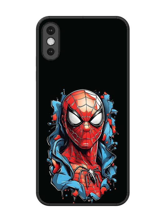 iPhone XS Max Spider man street art style