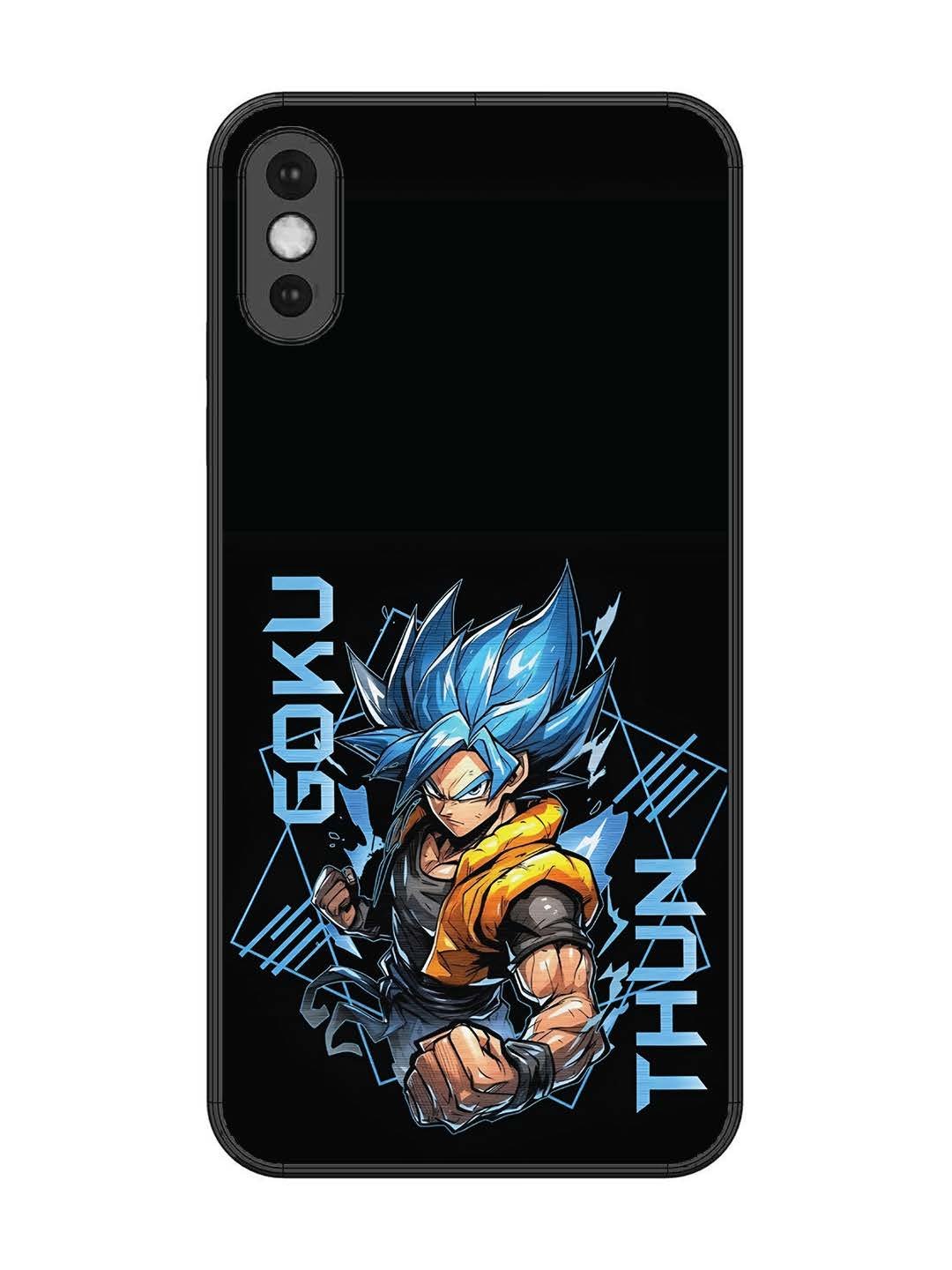 iPhone XS Max Street Fighter Goku God Form
