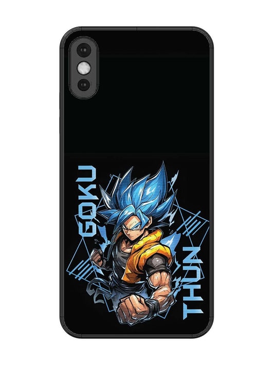 iPhone XS Max Street Fighter Goku God Form