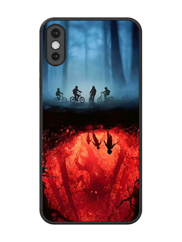 iPhone XS Max Stranger Things Upside down