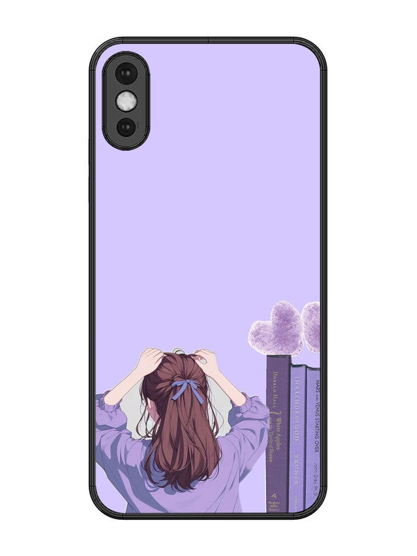 iPhone XS Max Cute girl hairs