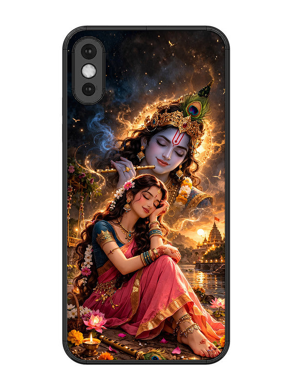 iPhone XS Max | 2D Metal | Radha thinking of Krishna | IP-XSM-453
