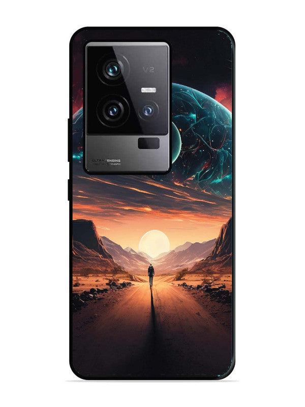 iQoo 11 5G Sunset with space scene