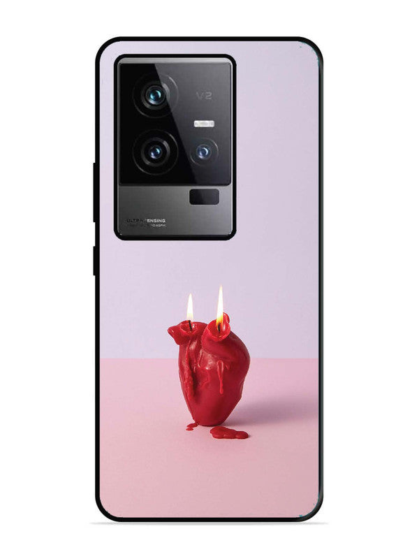 iQoo 11 5G A Lighted Heart Candle