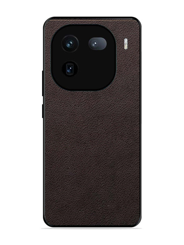 iQoo 12 5G Print of Brown Leather Pattern