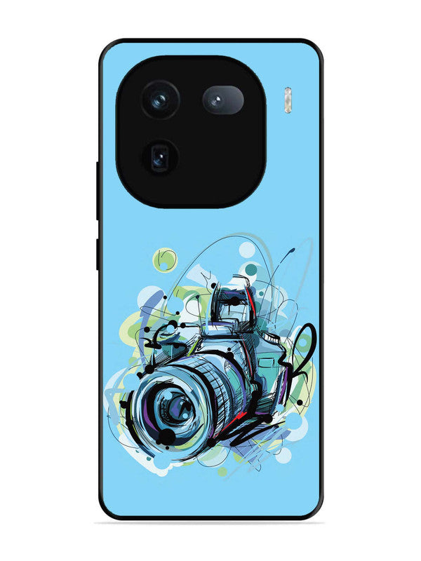 iQoo 12 5G Camera Blue Background