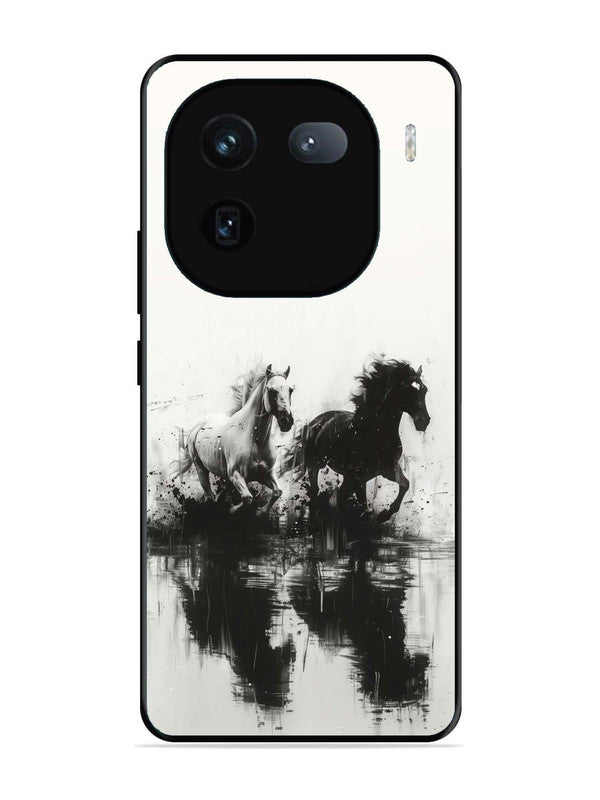 iQoo 12 5G Black & White Horse