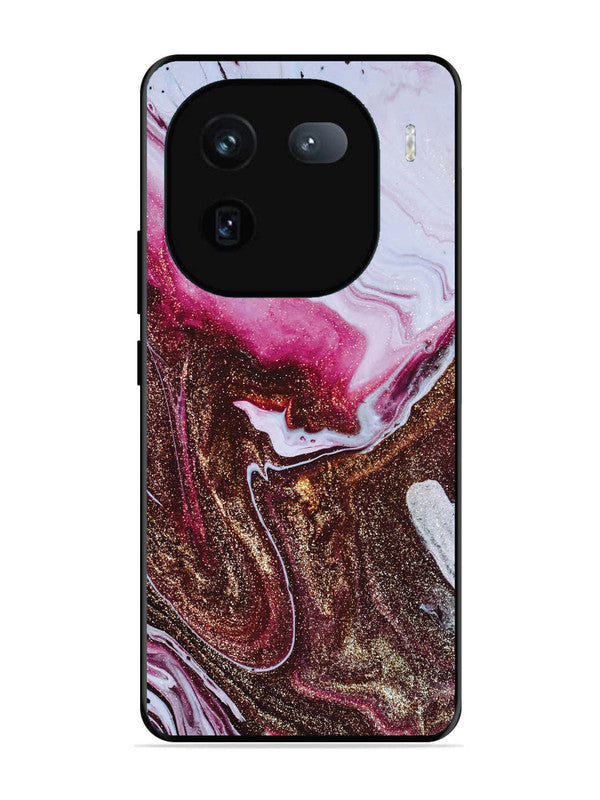 iQoo 12 5G Elegant Rose & Gold Marble