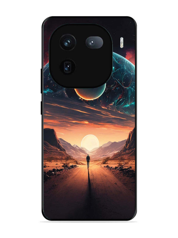 iQoo 12 5G Sunset with space scene