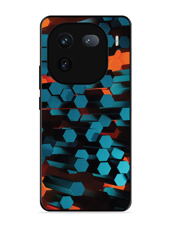 iQoo 12 5G Hexagon 3D Abstract