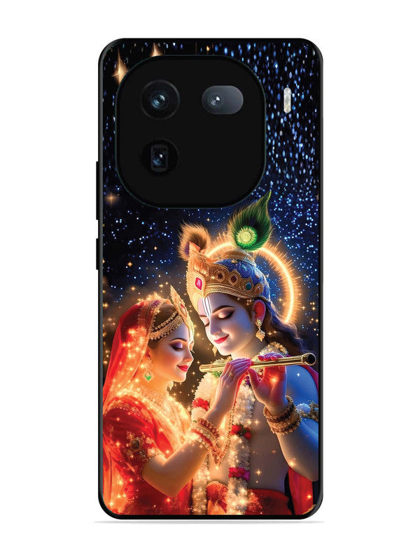 iQoo 12 5G Radha Krishna posing with flute
