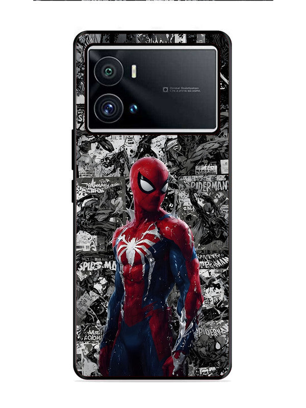 iQoo 9 Pro Spiderman Highlighted on News Paper