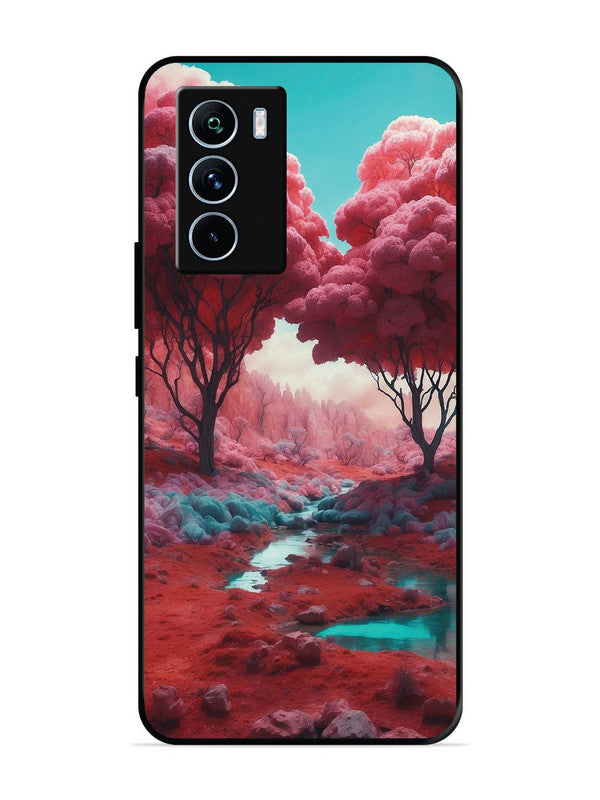 iQoo 9 SE Pink Forest