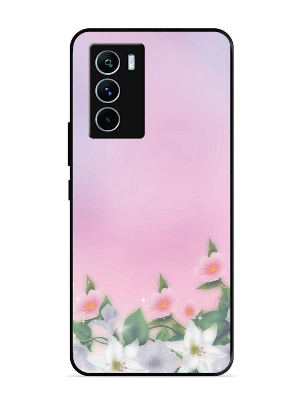 iQoo 9 SE Pink Floral Elegance