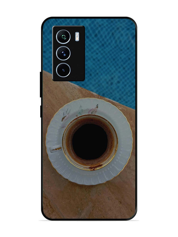 iQoo 9 SE Black Tea Cup Saucer