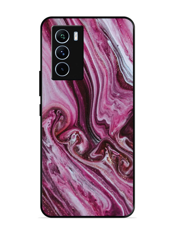 iQoo 9 SE Pink Flood Marble