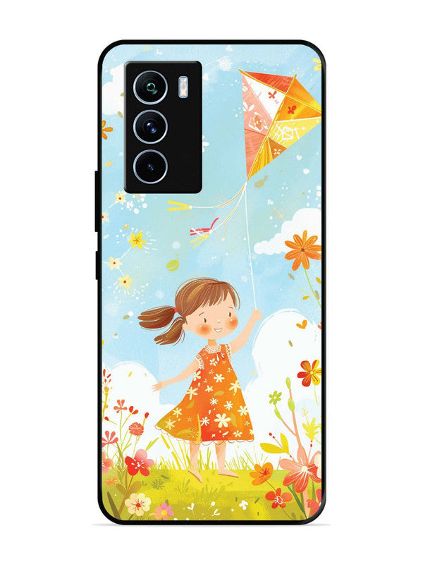 iQoo 9 SE Little Girl Kite Flying
