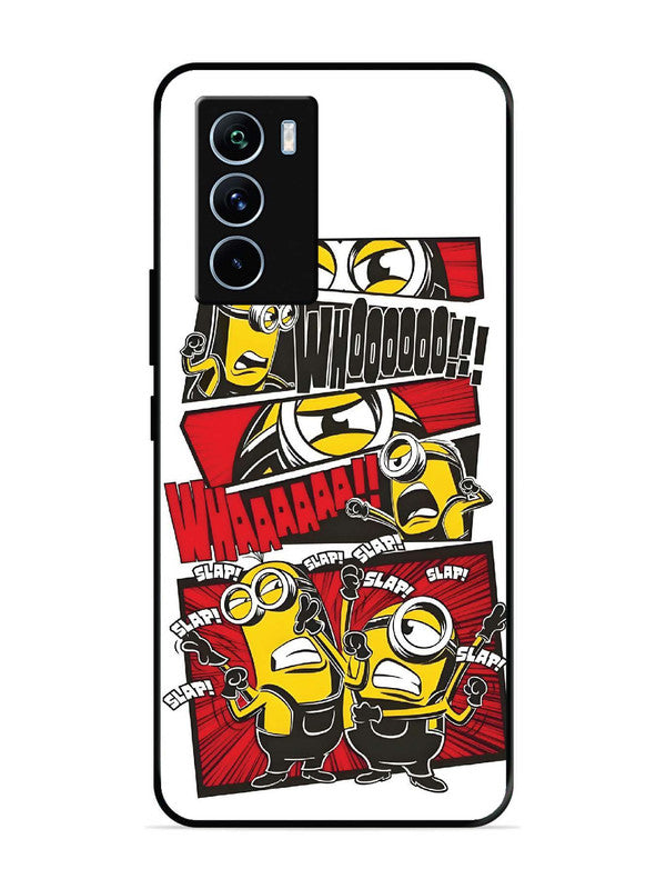 iQoo 9 SE Minions Comic Panel Action