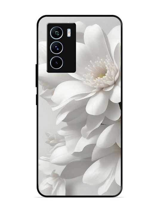 iQoo 9 SE Soft Focus Purity white Flower