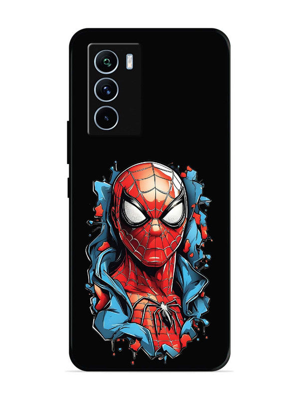 iQoo 9 SE Spider man street art style