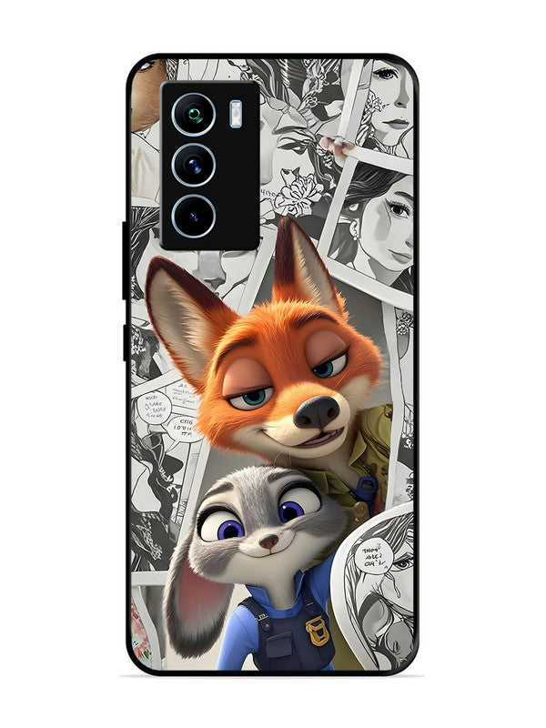 iQoo 9 SE Cute Nick wilde and judy hopps
