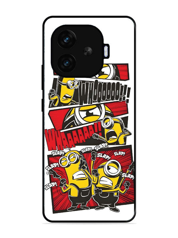 iQoo Neo 10R 5G Minions Comic Panel Action