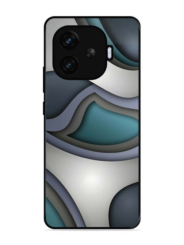 iQoo Neo 10R 5G Slate Blue Gradient Wave
