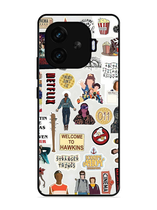 iQoo Neo 10R 5G Stranger Things Sticker 2
