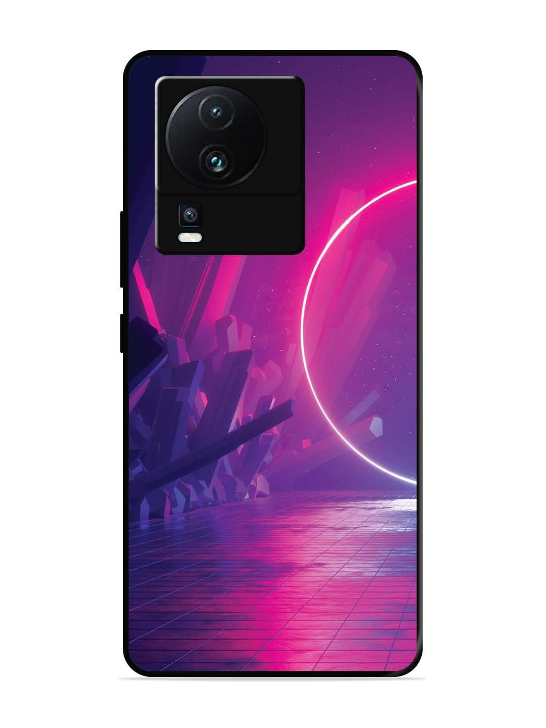 Iqoo Neo 7 5G abstract with Neon Light