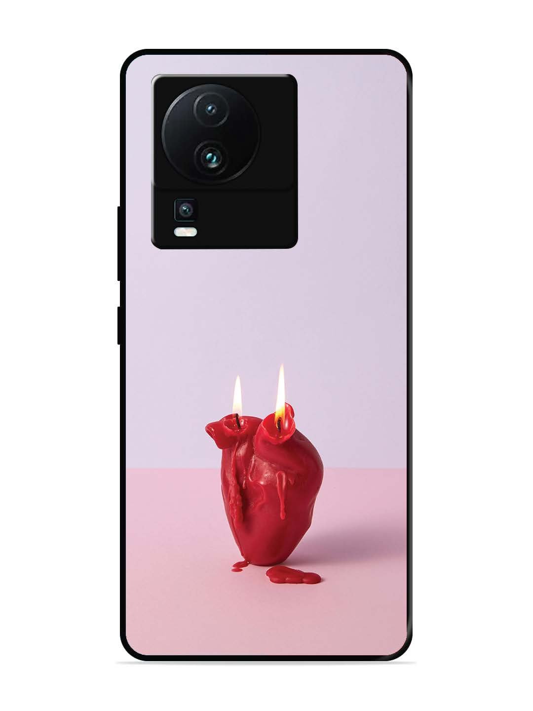 Iqoo Neo 7 5G A Lighted Heart Candle