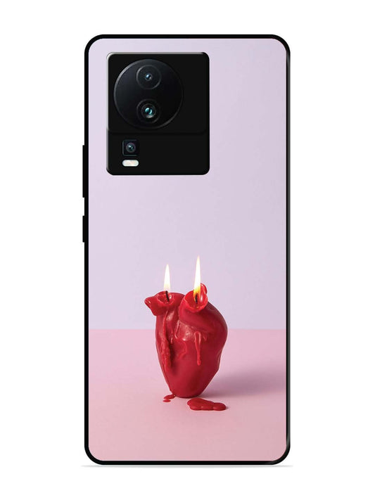 Iqoo Neo 7 5G A Lighted Heart Candle