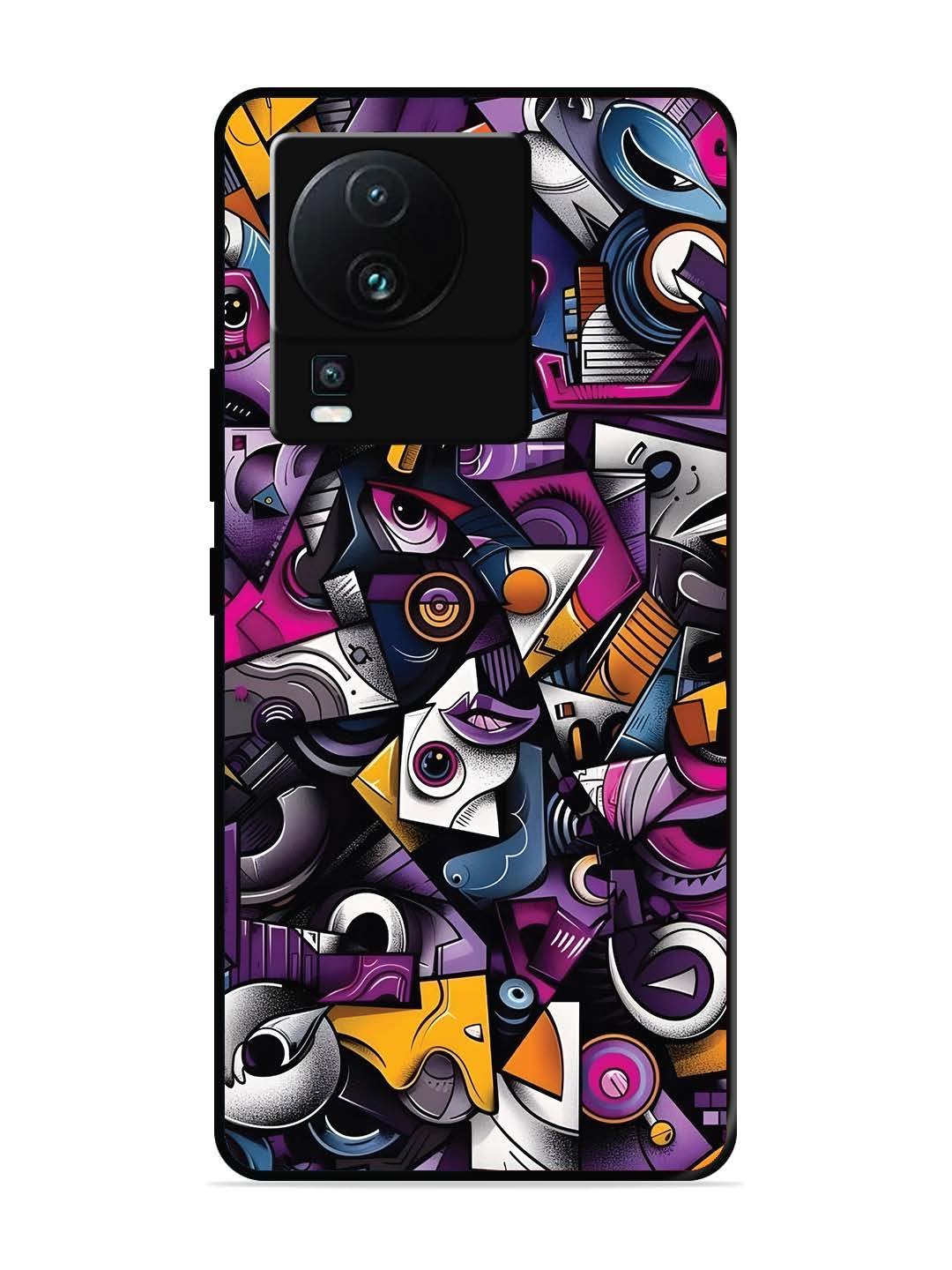 Iqoo Neo 7 5G Abstract Geometric Graffiti Chaos