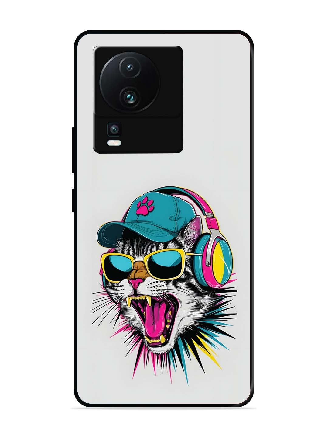 Iqoo Neo 7 5G Neon Pop Art DJ Cat Vibe