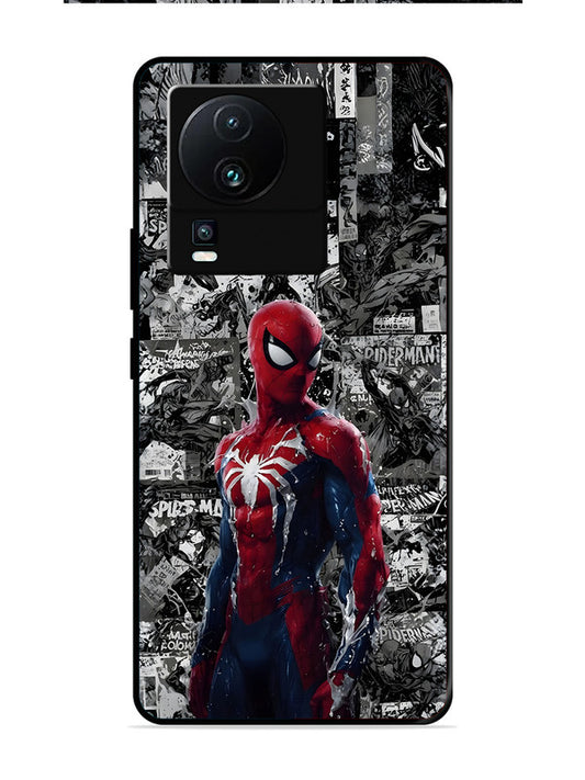 iQoo Neo 7 5G Spiderman Highlighted on News Paper