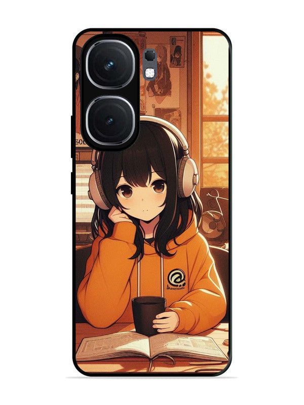 iQoo Neo 9 Pro Cute Girl listening Music