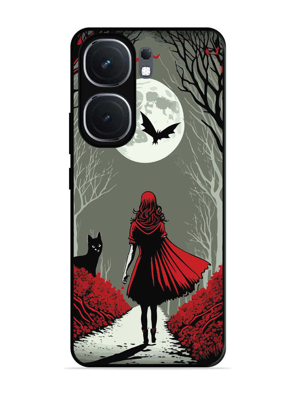 iQoo Neo 9 Pro Scarlet Girl in Red Forest