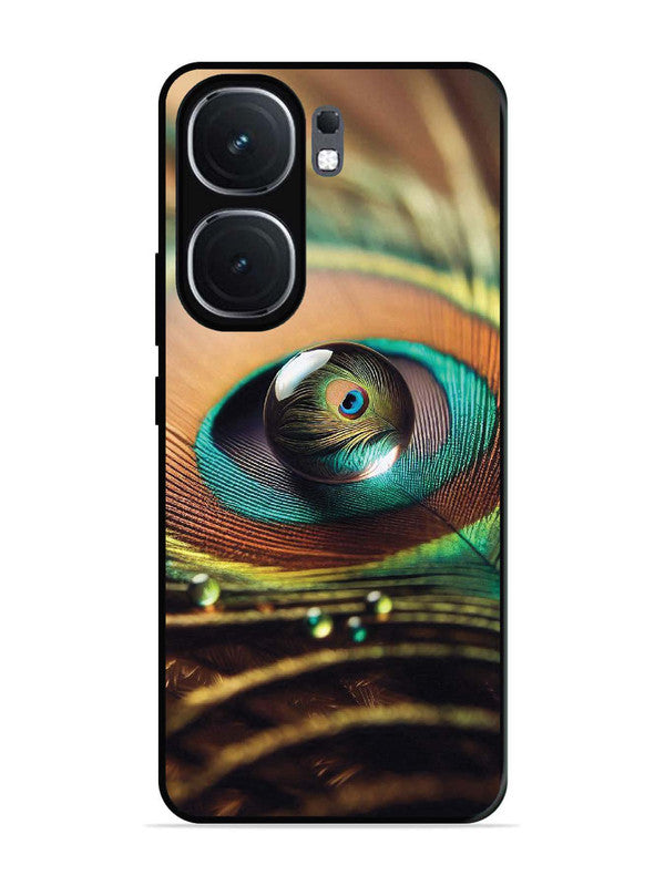 iQoo Neo 9 Pro Water Drop On Peacock Feather