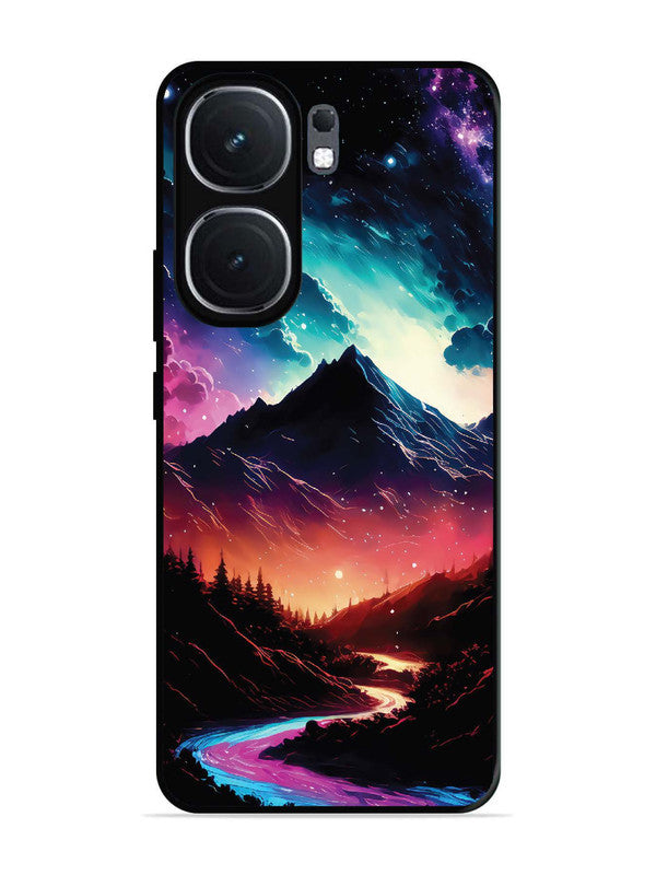 iQoo Neo 9 Pro mountain-valley-Colorful-cloud-at-night