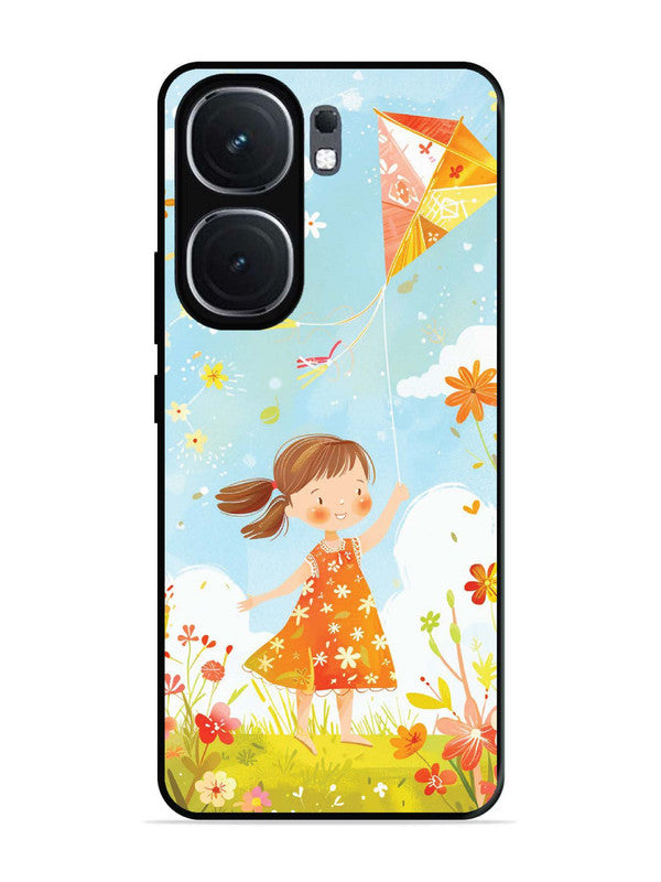 iQoo Neo 9 Pro Little Girl Kite Flying