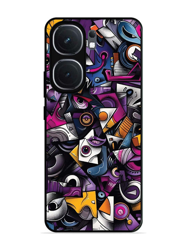 iQoo Neo 9 Pro Abstract Geometric Graffiti Chaos