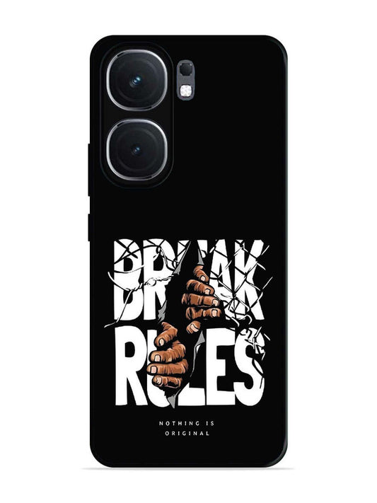 iQoo Neo 9 Pro Break Rules Gritty Typography Art