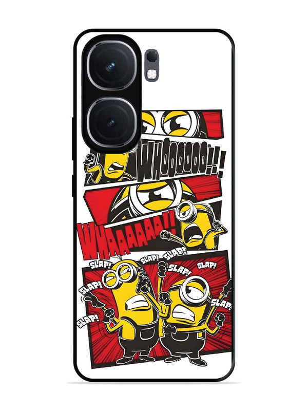 iQoo Neo 9 Pro Minions Comic Panel Action