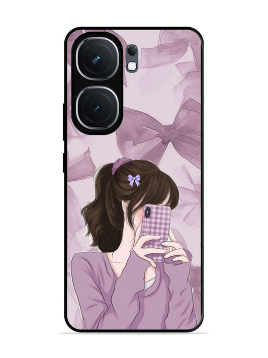 iQoo Neo 9 Pro Pinky Girl taking selfie
