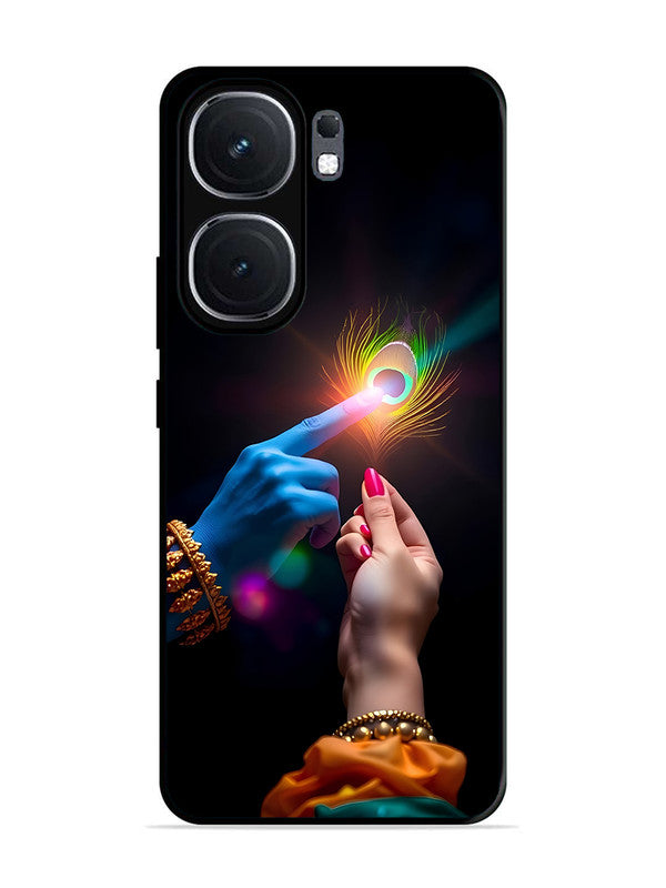 IQOO Neo 9 Pro | 2D Metal | Radha Krishna touching feather | IQ-N9P-454
