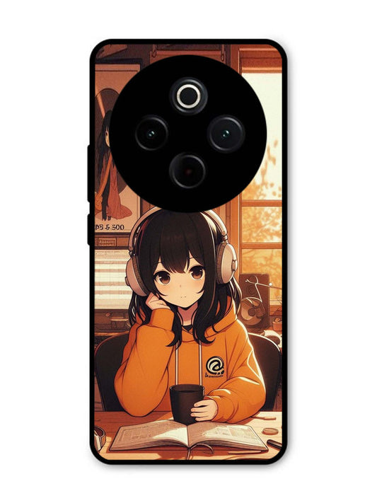 Iqoo Z10 5G Cute Girl listening Music