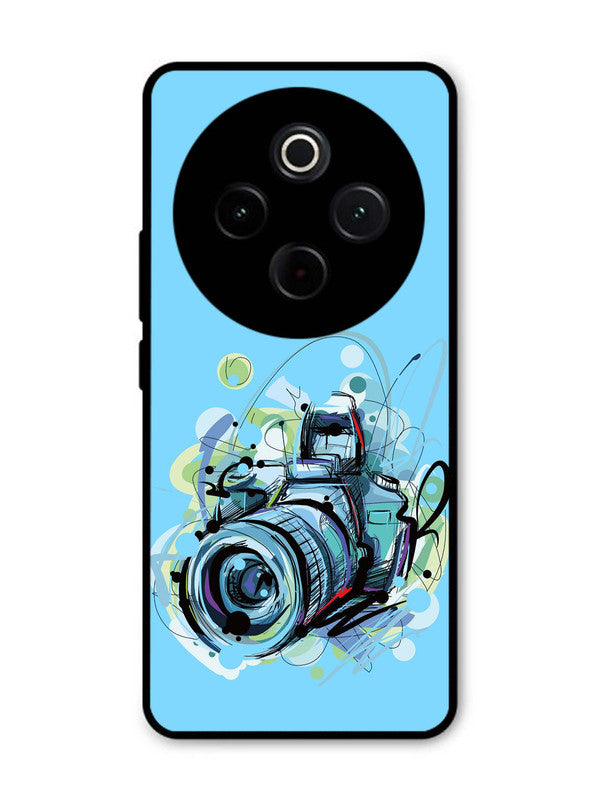 iQoo Z10 5G Camera Blue Background