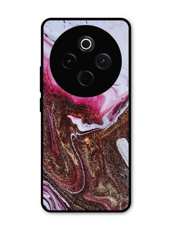 Iqoo Z10 5G Elegant Rose & Gold Marble